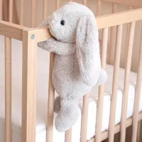 Мягкая игрушка BabyJem Animals 730 The Bestie Bunny 0.6+/ Серый photo 4
