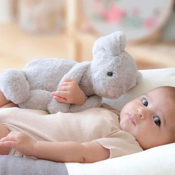 Мягкая игрушка BabyJem Animals 730 The Bestie Bunny 0.6+/ Серый photo 5
