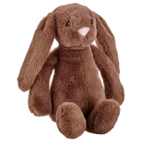 Мягкая игрушка BabyJem Animals The Bestie Bunny Maro inchis 0.6+/ Коричневый