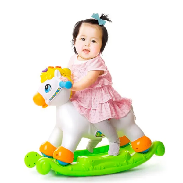 Jucărie balansoar Hola Toys 987 1.5 ani - 6 ani/ White photo 2