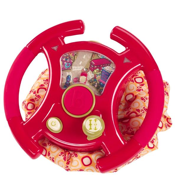 Jucărie muzicală Battat Driving Wheel BX1148Z 1+/ Red photo 2