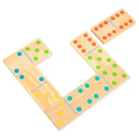 Joc de masă Tooky Toy TH457 3+/ Domino photo 2