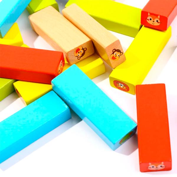 Настольная игра Tooky Toy TY704A 3+/ Jenga , ловкость photo 2