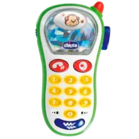 Музыкальная игрушка Chicco Vibrating Photo Phone 600670 0.6+/ Разноцветный