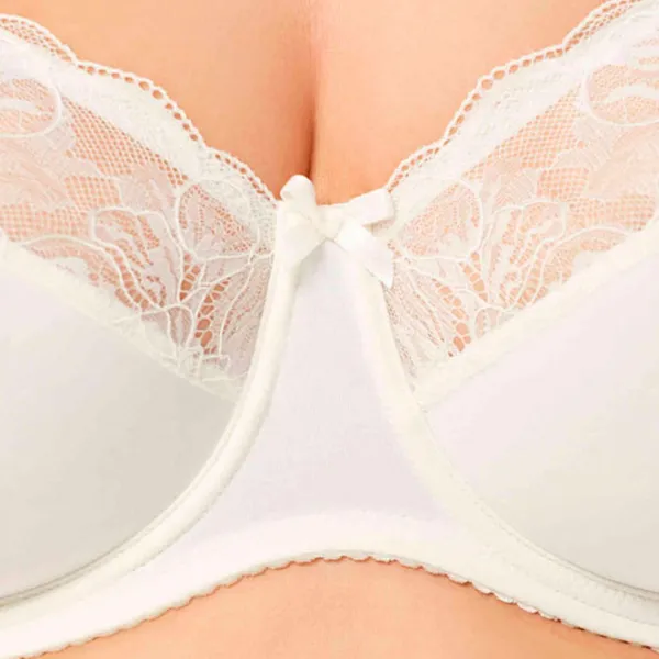 Sutien pentru femei Milavitsa 104960 85G/ White photo 3