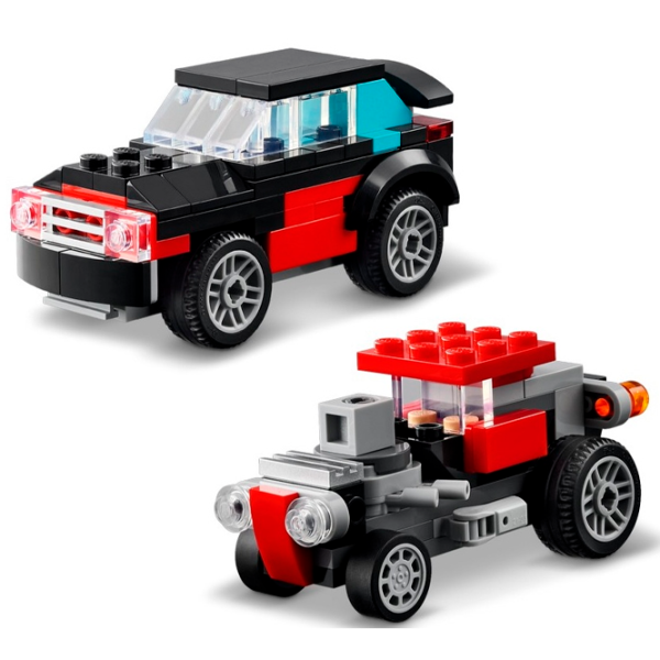 Конструктор LEGO Flatbed Truck with Helicopter Транспорт/ Разноцветный photo 7