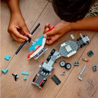 Constructor LEGO Flatbed Truck with Helicopter Transport/ Multicolor photo 9