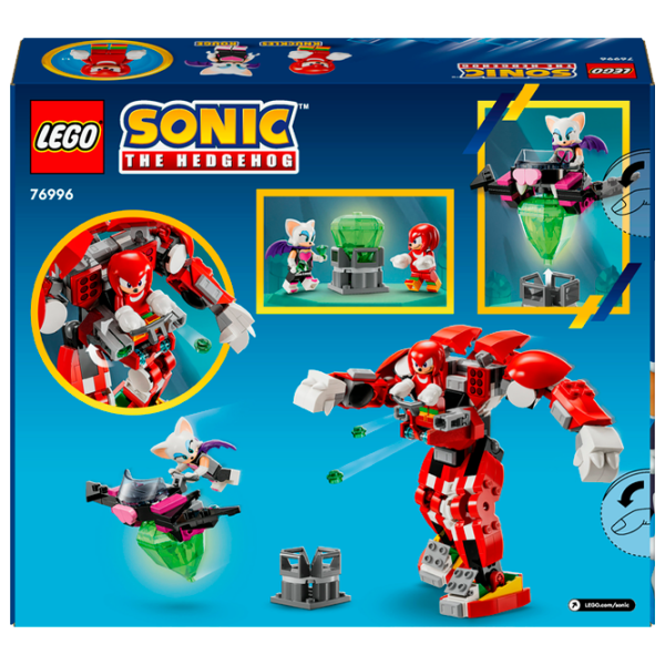Constructor LEGO Knuckles' Guardian Mech Figuri/ Multicolor photo 11