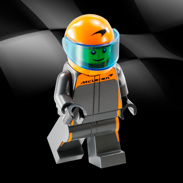 Constructor LEGO 2023 McLaren Formula 1 Race Car Mașină/ Multicolor photo 9