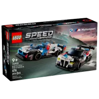 Конструктор LEGO BMW M4 GT3 & BMW M Hybrid V8 Race Cars Автомобиль/ Разноцветный
