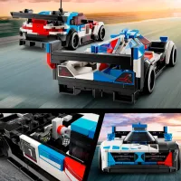 Constructor LEGO BMW M4 GT3 & BMW M Hybrid V8 Race Cars Mașină/ Multicolor photo 8