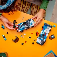 Constructor LEGO BMW M4 GT3 & BMW M Hybrid V8 Race Cars Mașină/ Multicolor photo 10