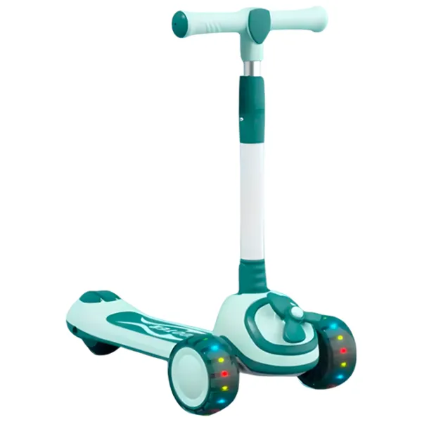 Детский трёхколёсный самокат 4Play Helicopter (00-00754448) 50 кг/ Зелёный photo 1 Детский трёхколёсный самокат 4Play Helicopter (00-00754448) 50 кг/ Зелёный photo 1