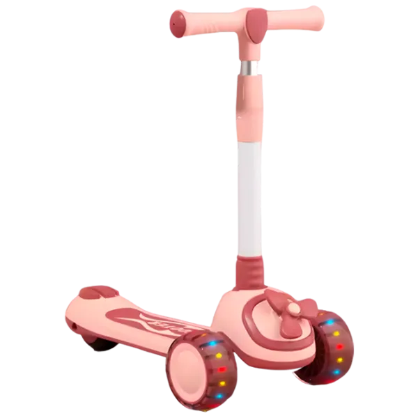 Детский трёхколёсный самокат 4Play Helicopter (00-00754450) 50 кг/ Розовый photo 1 Детский трёхколёсный самокат 4Play Helicopter (00-00754450) 50 кг/ Розовый photo 1