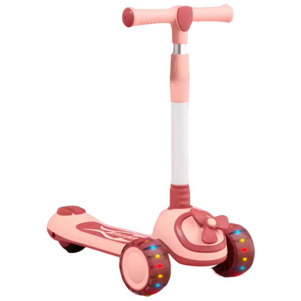 Детский трёхколёсный самокат 4Play Helicopter (00-00754450) 50 кг/ Розовый photo 1 Детский трёхколёсный самокат 4Play Helicopter (00-00754450) 50 кг/ Розовый photo 1