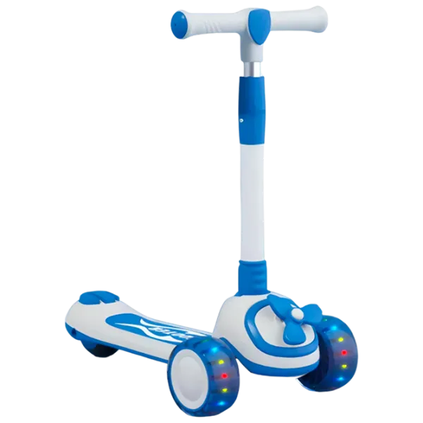 Детский трёхколёсный самокат 4Play Helicopter (00-00754456) 50 кг/ Синий photo 1 Детский трёхколёсный самокат 4Play Helicopter (00-00754456) 50 кг/ Синий photo 1