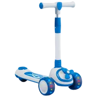 Детский трёхколёсный самокат 4Play Helicopter (00-00754456) 50 кг/ Синий