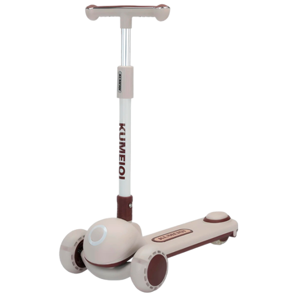 Trotinetă pentru copii cu trei roți 4Play New Force (00-00754431) 80 kg/ Beige photo 1 Trotinetă pentru copii cu trei roți 4Play New Force (00-00754431) 80 kg/ Beige photo 1
