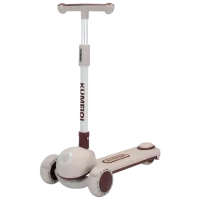 Trotinetă pentru copii cu trei roți 4Play New Force (00-00754431) 80 kg/ Beige