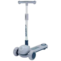 Детский трёхколёсный самокат 4Play New Force (00-00754420) 80 кг/ Синий