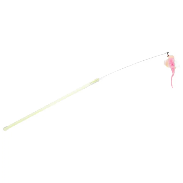 Undiță cu minge si pană pentru pisici Beeztees Tinca  photo 1