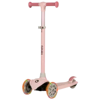 Детский трёхколёсный самокат Lionelo Jessy (00-00804967) 50 кг/ Розовый