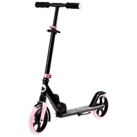 Детский двухколёсный самокат Lionelo Luca (00-00804958) 100 кг/ Черный