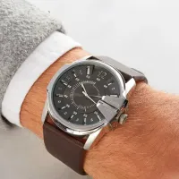 Ceas de mână pentru bărbați DIESEL DZ1206 Cuarț/ 46 mm photo 4
