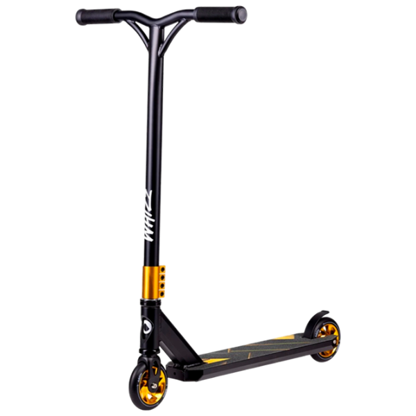 Детский двухколёсный самокат Lionelo Whizz (00-00804972) 100 кг/ Черный photo 1