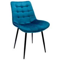 Кухонный стул Jumi Misty Ткань/ Синий Черный