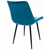 Scaun de bucătărie Jumi Misty Stofă/ Blue Black photo 3