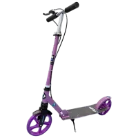 Детский двухколёсный самокат 4Play City Rising (00-00754152) 80 кг/ Пурпурный