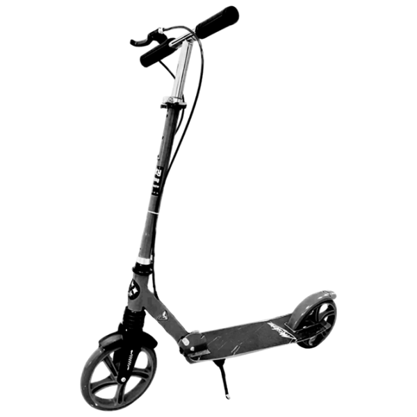 Детский двухколёсный самокат 4Play City Rising (00-00754156) 80 кг/ Серый photo 1 Детский двухколёсный самокат 4Play City Rising (00-00754156) 80 кг/ Серый photo 1