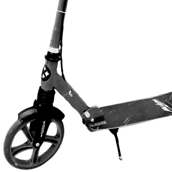 Детский двухколёсный самокат 4Play City Rising (00-00754156) 80 кг/ Серый photo 3 Детский двухколёсный самокат 4Play City Rising (00-00754156) 80 кг/ Серый photo 3