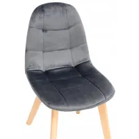 Scaun de bucătărie Jumi Colin CM-796430 Stofă/ Gray Beige photo 5