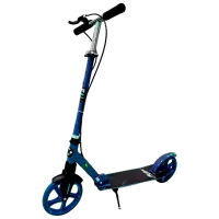 Детский двухколёсный самокат 4Play City Rising (00-00754144) 80 кг/ Синий