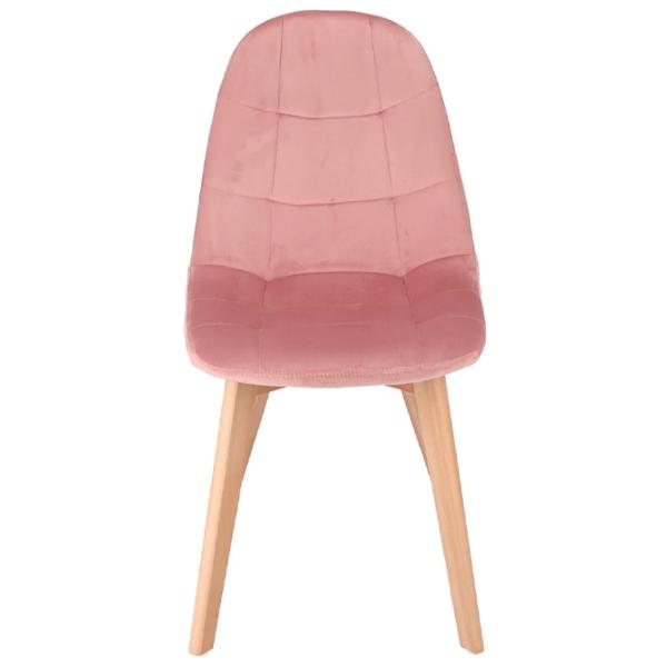 Scaun de bucătărie Jumi Colin CM-996786 Stofă/ Pink Beige photo 3