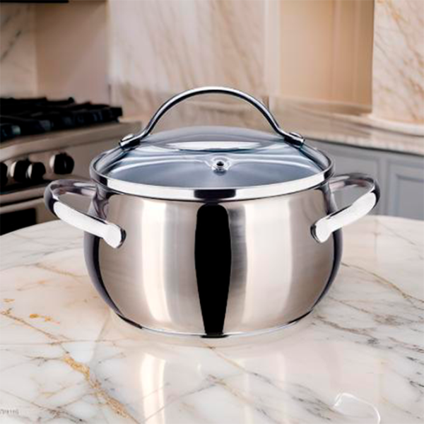 Cratiță Maestro Mr-3516-24 4 l Inox/ Inox photo 2
