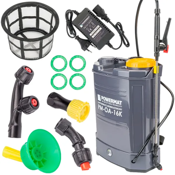 Pulverizator Powermat PM-OA-16K Gray photo 7