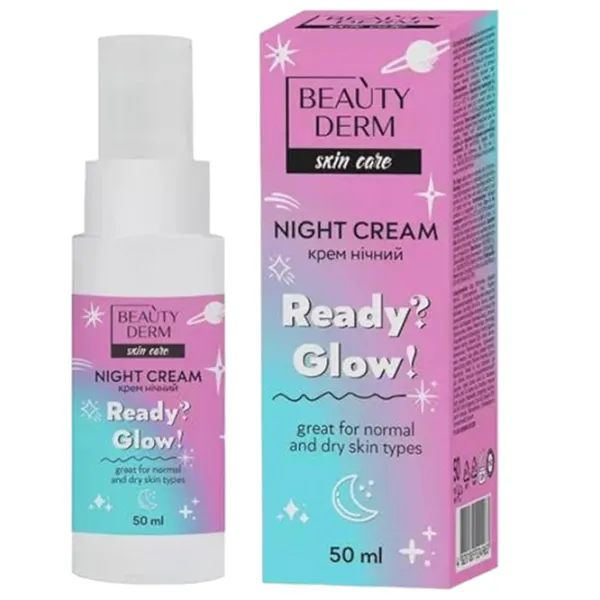 Cremă pentru față BeautyDerm Ready Glow Toate tipurile/ 50 ml photo 1