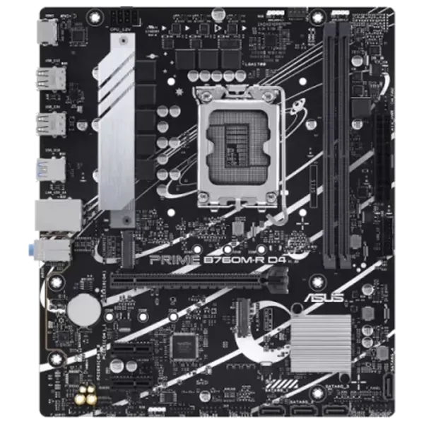 Материнская плата Asus PRIME B760M-R D4 mATX/ Intel B760M-R photo 1