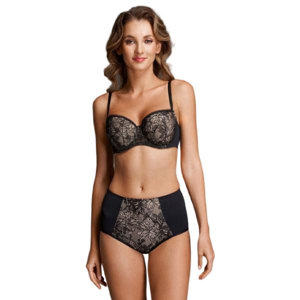 Sutien pentru femei Milavitsa 124950 75D/ Black photo 2