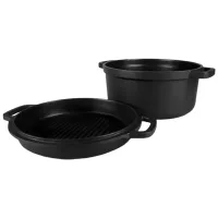 Набор кастрюль Maestro Mr-4120 2.5 л Алюминий/ Черный