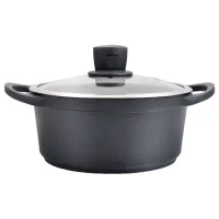 Кастрюля Maestro Mr-4320 2.7 л Алюминий/ Черный