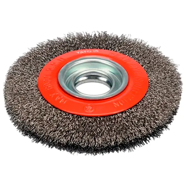 Щетка дисковая из гофрированной проволоки Yato YT47554 150 мм photo 1