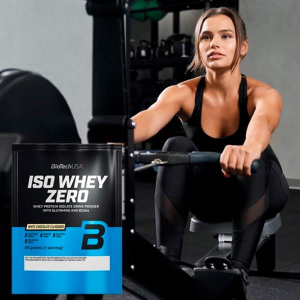 Proteină BioTechUSA Iso Whey Zero 25 g (5999076222728) praf/ Ciocolată albă photo 5 Proteină BioTechUSA Iso Whey Zero 25 g (5999076222728) praf/ Ciocolată albă photo 5