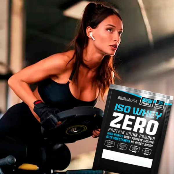 Proteină BioTechUSA Iso Whey Zero 25 g (5999076224036) praf/ Pina colada photo 2 Proteină BioTechUSA Iso Whey Zero 25 g (5999076224036) praf/ Pina colada photo 2