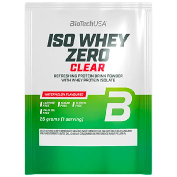 Proteină BioTechUSA Iso Whey Zero Clear 25 g (5999076239993) praf/ Pepene verde photo 1 Proteină BioTechUSA Iso Whey Zero Clear 25 g (5999076239993) praf/ Pepene verde photo 1
