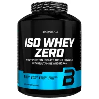 Proteină BioTechUSA Iso Whey Zero 2270 g (5999076223961) praf/ Lichior de nuci