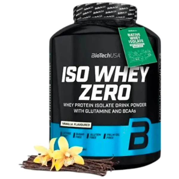 Proteină BioTechUSA Iso Whey Zero 2270 g (5999076223039) praf/ Vanilie photo 1 Proteină BioTechUSA Iso Whey Zero 2270 g (5999076223039) praf/ Vanilie photo 1